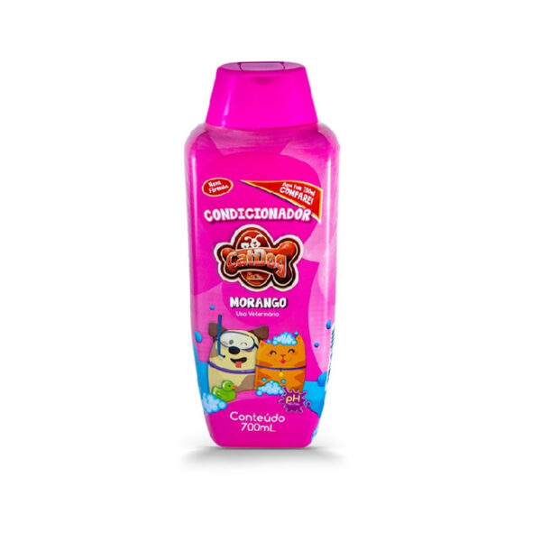 CONDICIONADOR CAT DOG MORANGO 700ML