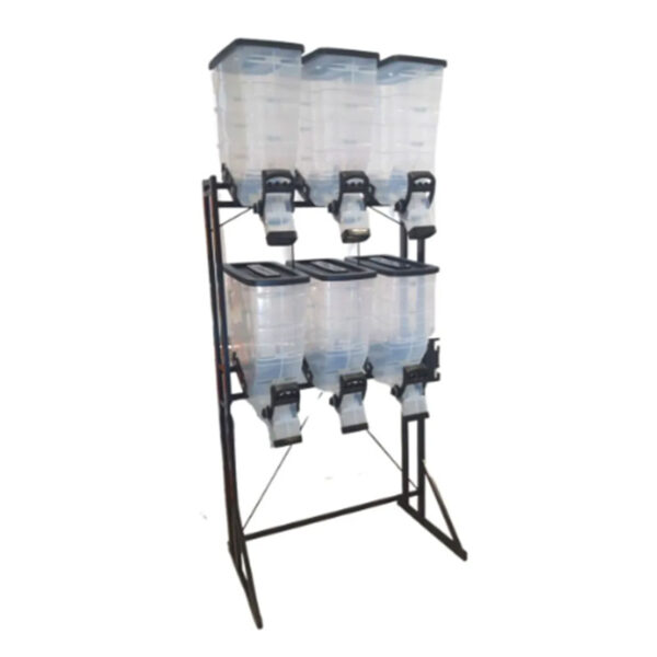 DURABOX PET FOOD 6X1 40L PRETO