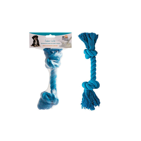 BRINQUEDO CORDA NO AZUL AROMA LEITE