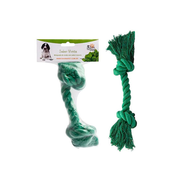 BRINQUEDO CORDA NO VERDE AROMA MENTA