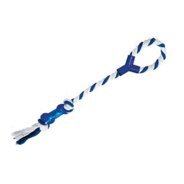 DOG-052 BRINQ CORDA C/PUX OSSINHO 50 CM