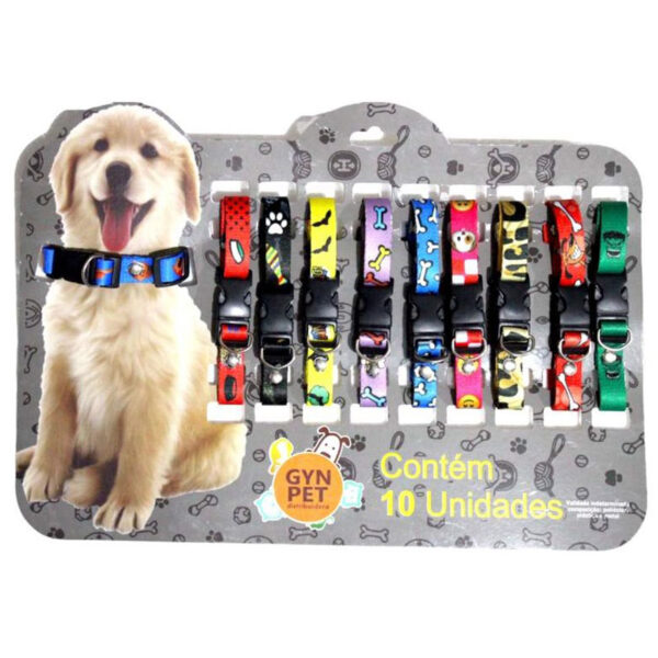 CARTELA COLEIRA DOG SEDA 10 UND