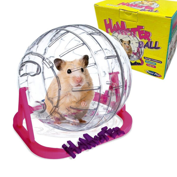 GLOBO DE EXERC. HAMSTER PEQ PLAST PET