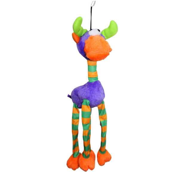 BRINQ PEL ALCE SONORO ROXO DOG113RX